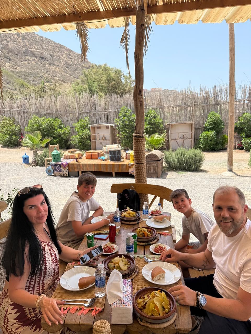 Moroccan cooking class market shopping
